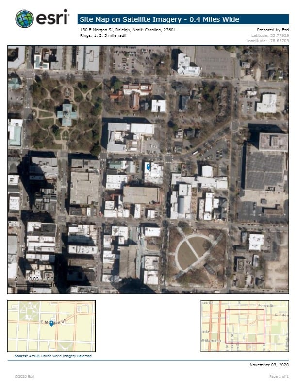 128-130 E Morgan St, Raleigh, NC for lease Site Plan- Image 1 of 1