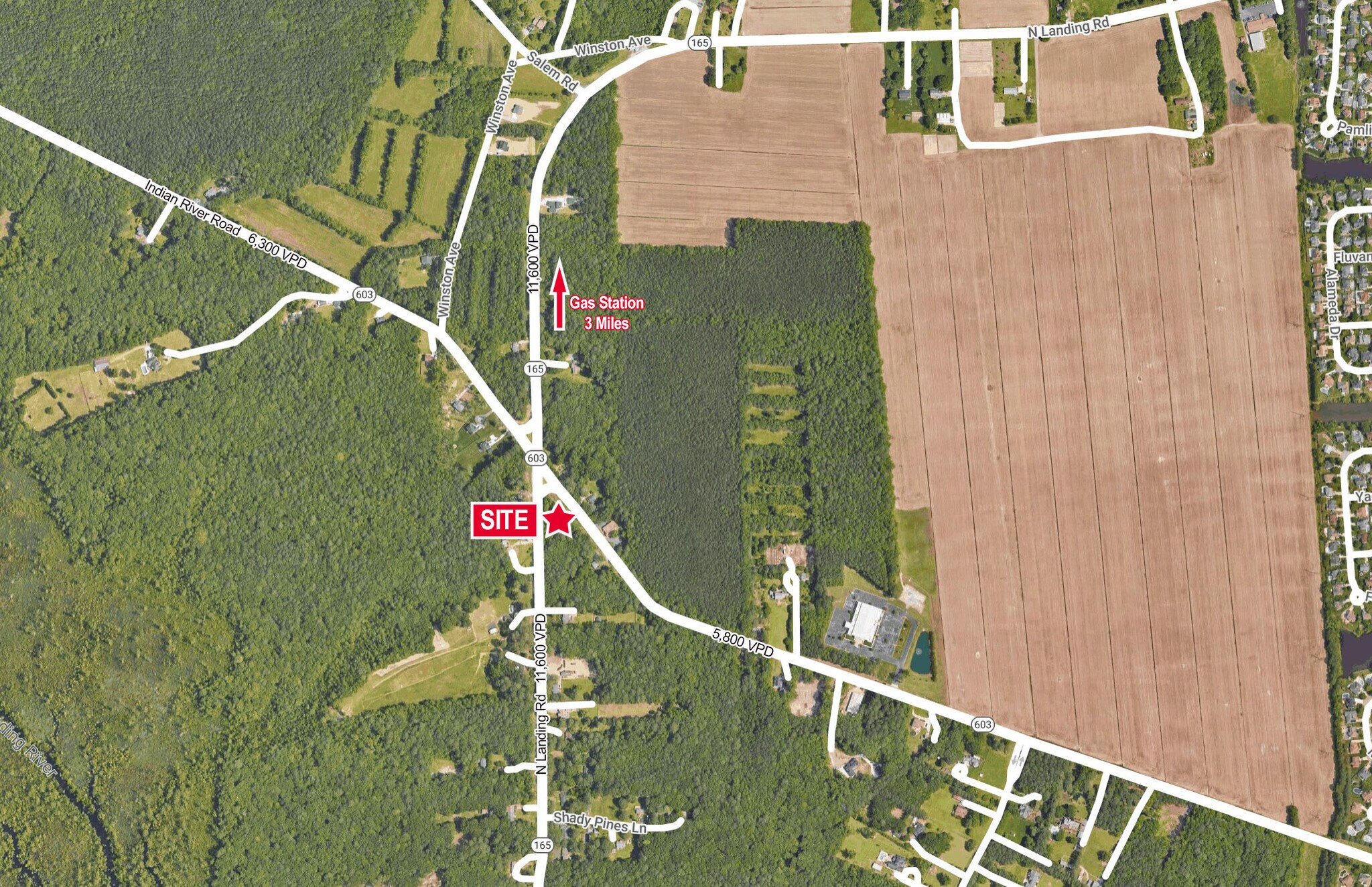 Indian River Rd & N Landing Rd, Virginia Beach, VA à vendre Photo principale- Image 1 de 3