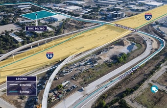 1145 107th St., Arlington, TX - Aerial  map view