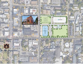 Auburnbank Building, Auburn, AL for lease Site Plan- Image 2 of 2