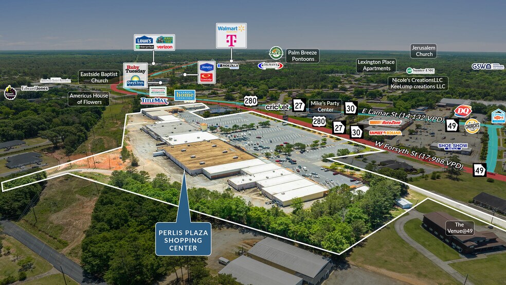 1500 E Forsyth St, Americus, GA à vendre - Photo du bâtiment - Image 3 de 6