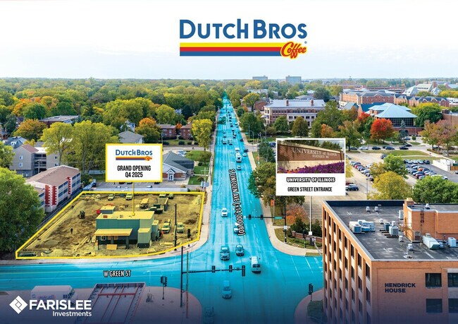 Plus de détails pour 809 W Green St, Urbana, IL - Commerce de détail à vendre