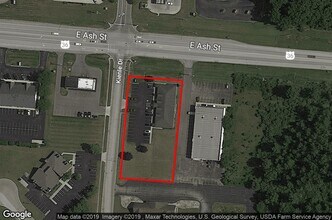 1301 E Ash St, Piqua, OH - Aérien  Vue de la carte