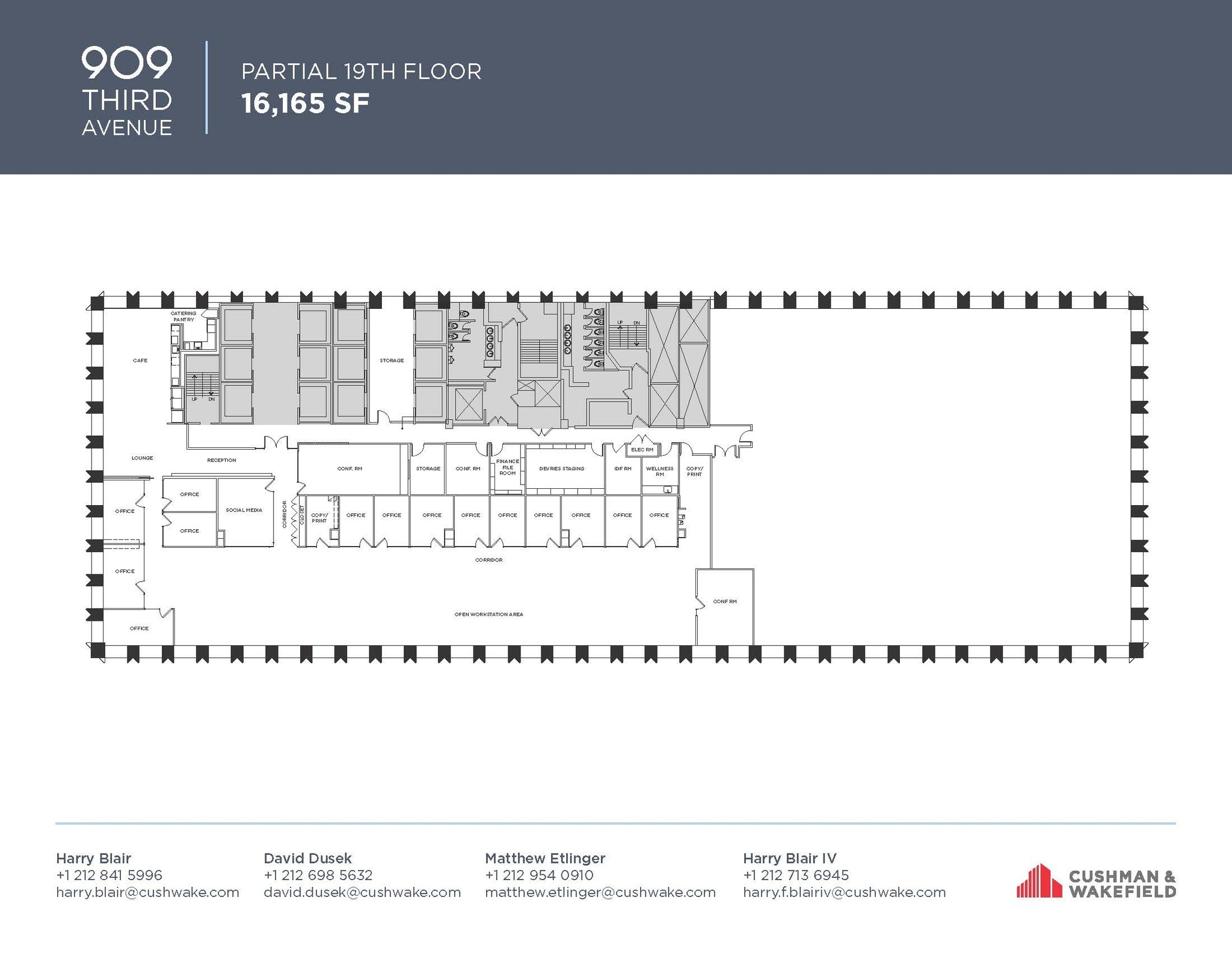 909 Third Ave, New York, NY for lease Floor Plan- Image 1 of 1