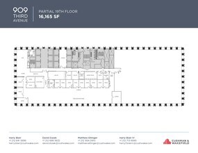 909 Third Ave, New York, NY for lease Floor Plan- Image 1 of 1