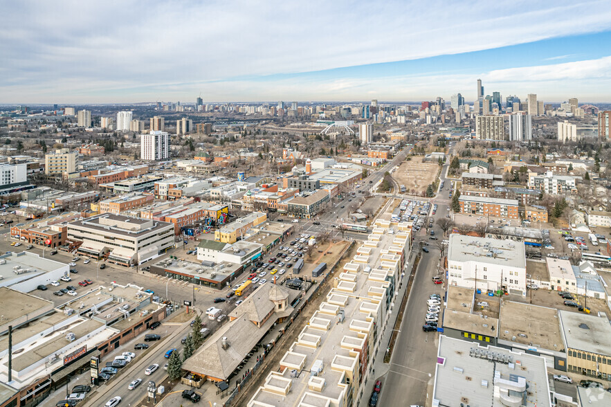 8122-8130 Gateway Blvd NW, Edmonton, AB for lease - Aerial - Image 2 of 10