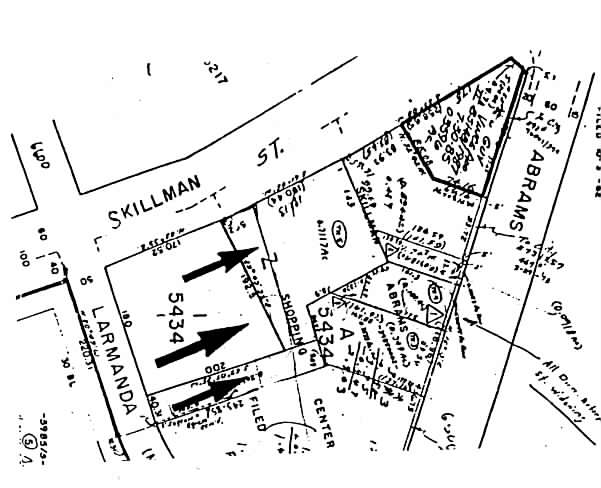 6400 Skillman St, Dallas, TX à louer - Plan cadastral - Image 2 de 18