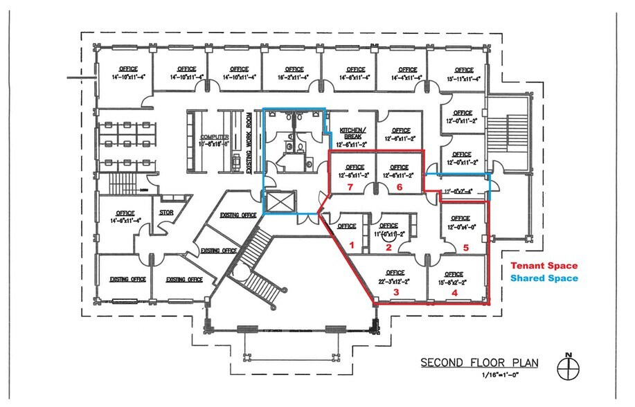 615 N A1A Hwy, Ponte Vedra Beach, FL à louer - Plan d’étage - Image 2 de 2