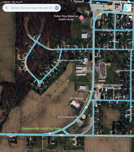 US SR 20 HWY (Hyde Street), Wakeman, OH à vendre - Aérien - Image 3 de 9