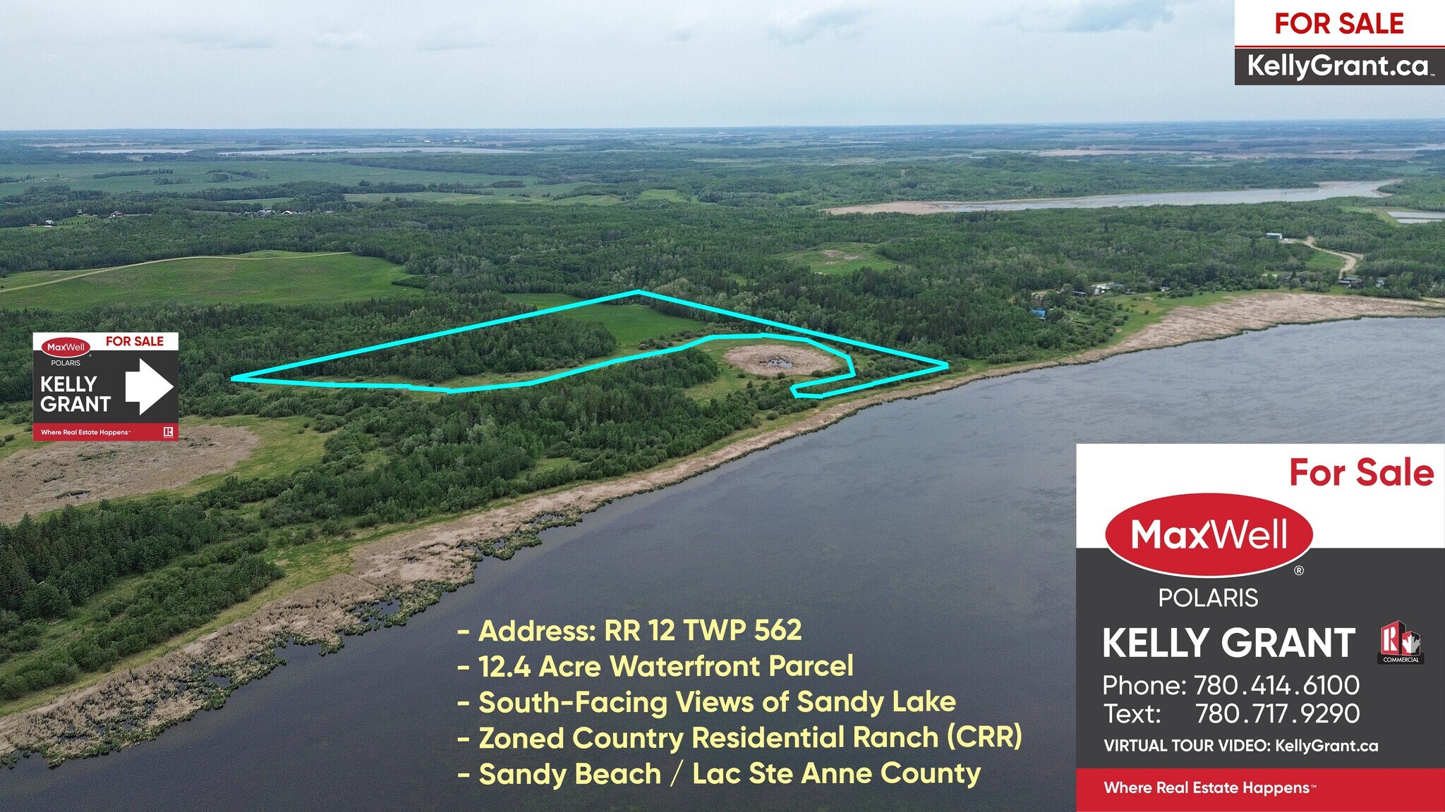 RR 12 TWP 562 Rd, Lac Ste Anne County, AB à vendre Aérien- Image 1 de 1