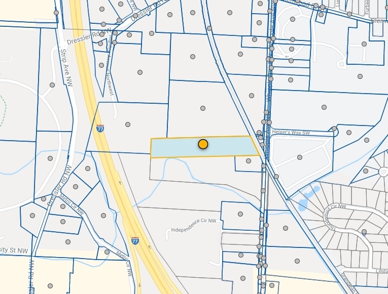 5655 Whipple Ave NW, Canton, OH for lease - Plat Map - Image 3 of 3