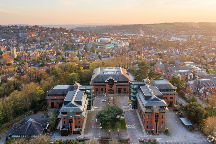 Cross Lanes, Guildford for lease - Aerial - Image 3 of 15