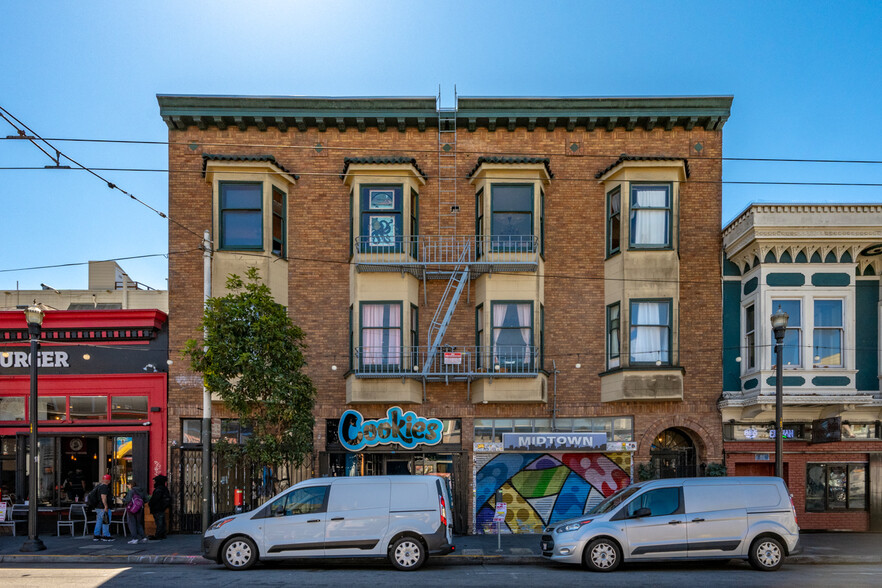 1421-1435 Haight St, San Francisco, CA à louer - Photo du bâtiment - Image 1 de 2