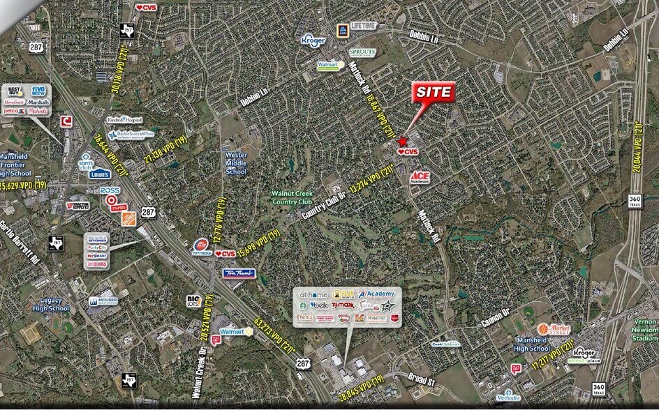 Matlock Rd, Mansfield, TX à louer - Photo du bâtiment - Image 2 de 6