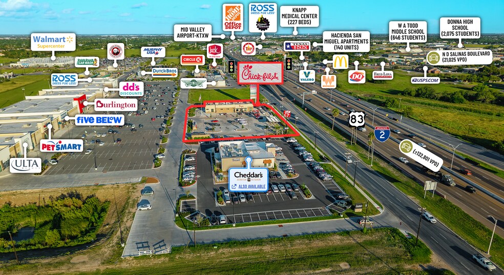 1606 IH 2, Donna, TX à vendre - Photo du bâtiment - Image 3 de 5