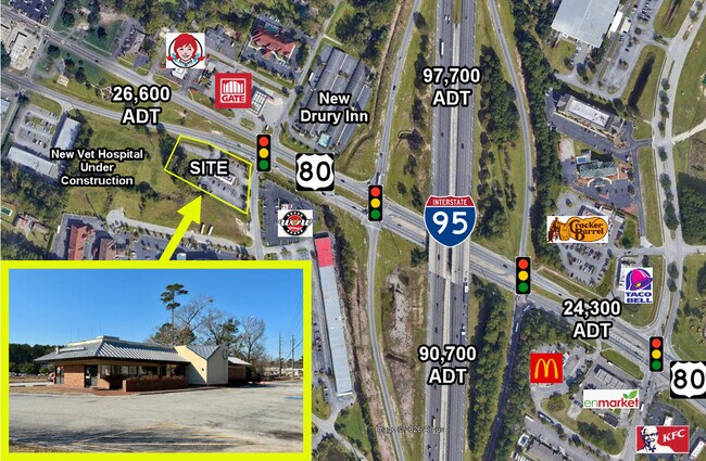 More details for 415 US Highway 80 E, Pooler, GA - Retail for Sale