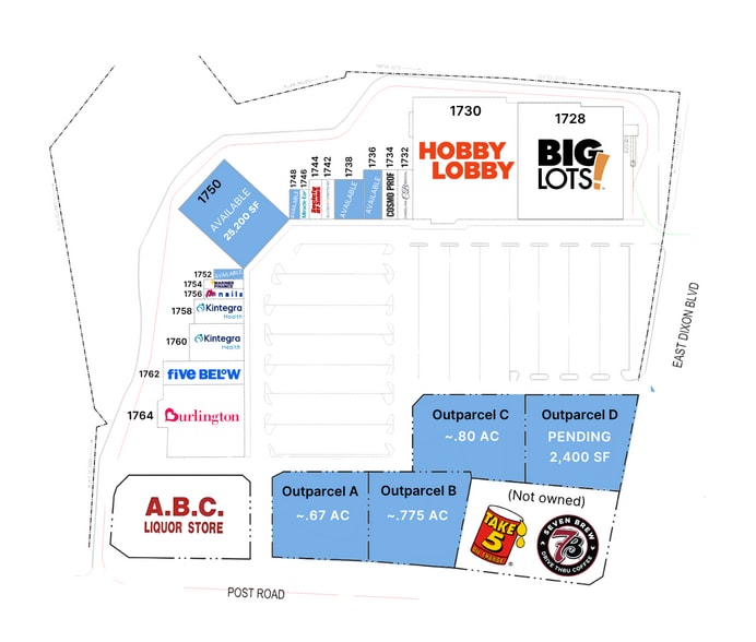 1730 E Dixon Blvd, Shelby, NC for lease - Building Photo - Image 3 of 17