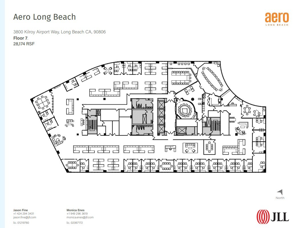 3900 Kilroy Airport Way, Long Beach, CA for lease Floor Plan- Image 1 of 1