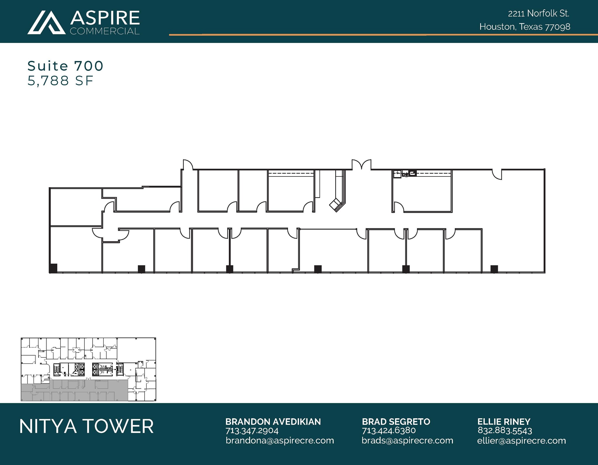 2211 Norfolk St, Houston, TX for lease Floor Plan- Image 1 of 1