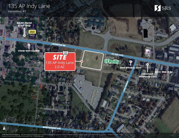 135 AP Indy ln, Versailles, KY for sale - Aerial - Image 2 of 2