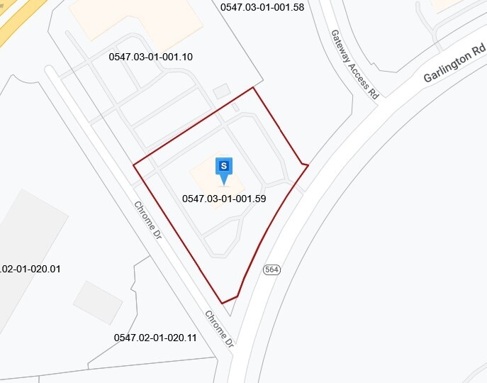 10 Chrome Dr, Greenville, SC for sale - Plat Map - Image 3 of 3