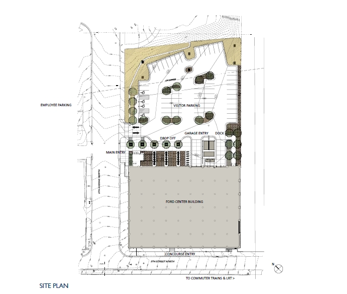 420 N 5th St, Minneapolis, MN à louer - Plan de site - Image 2 de 9