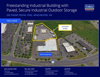 Plus de détails pour 295 Front Royal Pike, Winchester, VA - Terrain à louer
