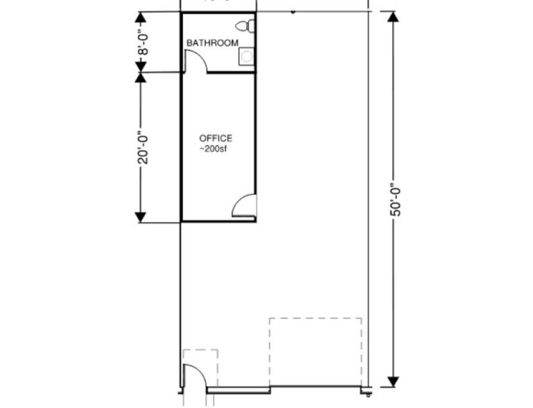 5130 Augusta Rd, Garden City, GA à louer - Plan d’étage - Image 3 de 3