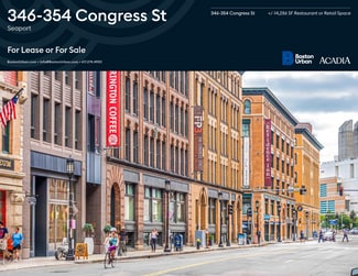 Plus de détails pour 346-354 Congress St, Boston, MA - Multi-résidentiel à vendre