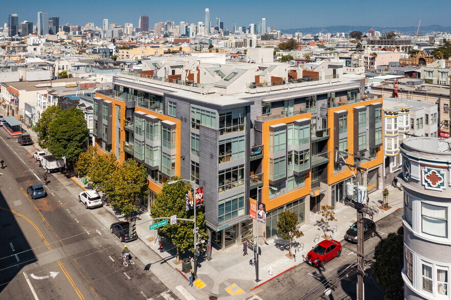 899 Valencia St, San Francisco, CA for lease - Aerial - Image 3 of 3