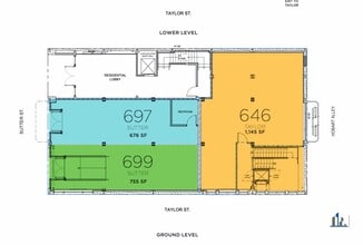 693 Sutter St, San Francisco, CA for lease Floor Plan- Image 1 of 1