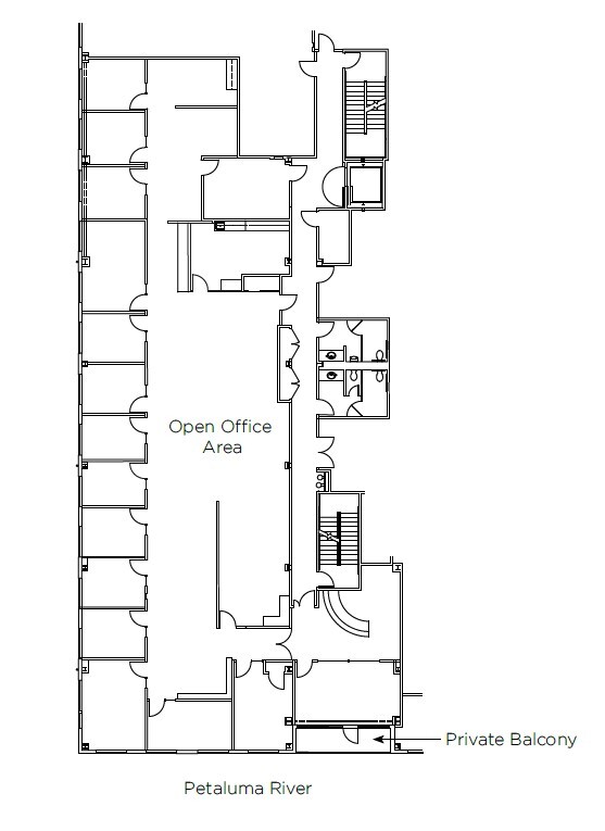 201 1st St, Petaluma, CA for lease Floor Plan- Image 1 of 1