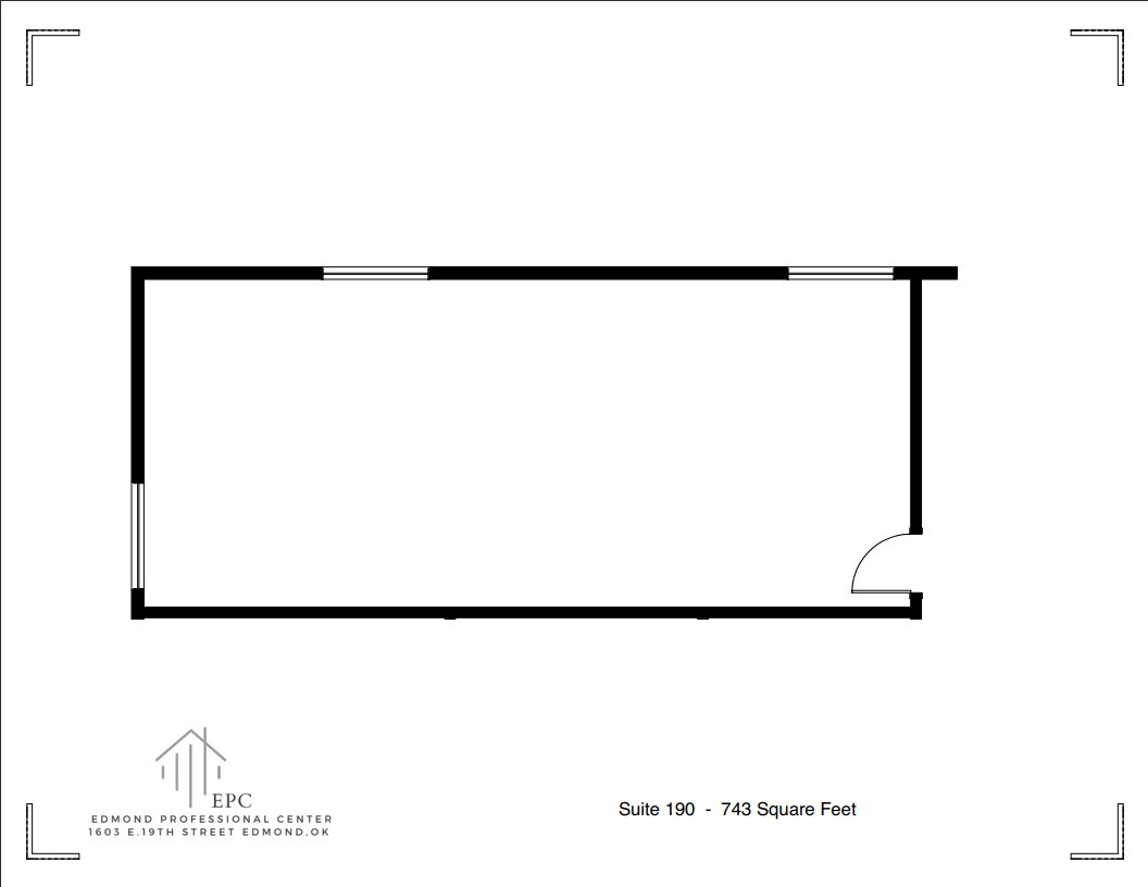 1603 E 19th St, Edmond, OK à louer Plan d  tage- Image 1 de 3