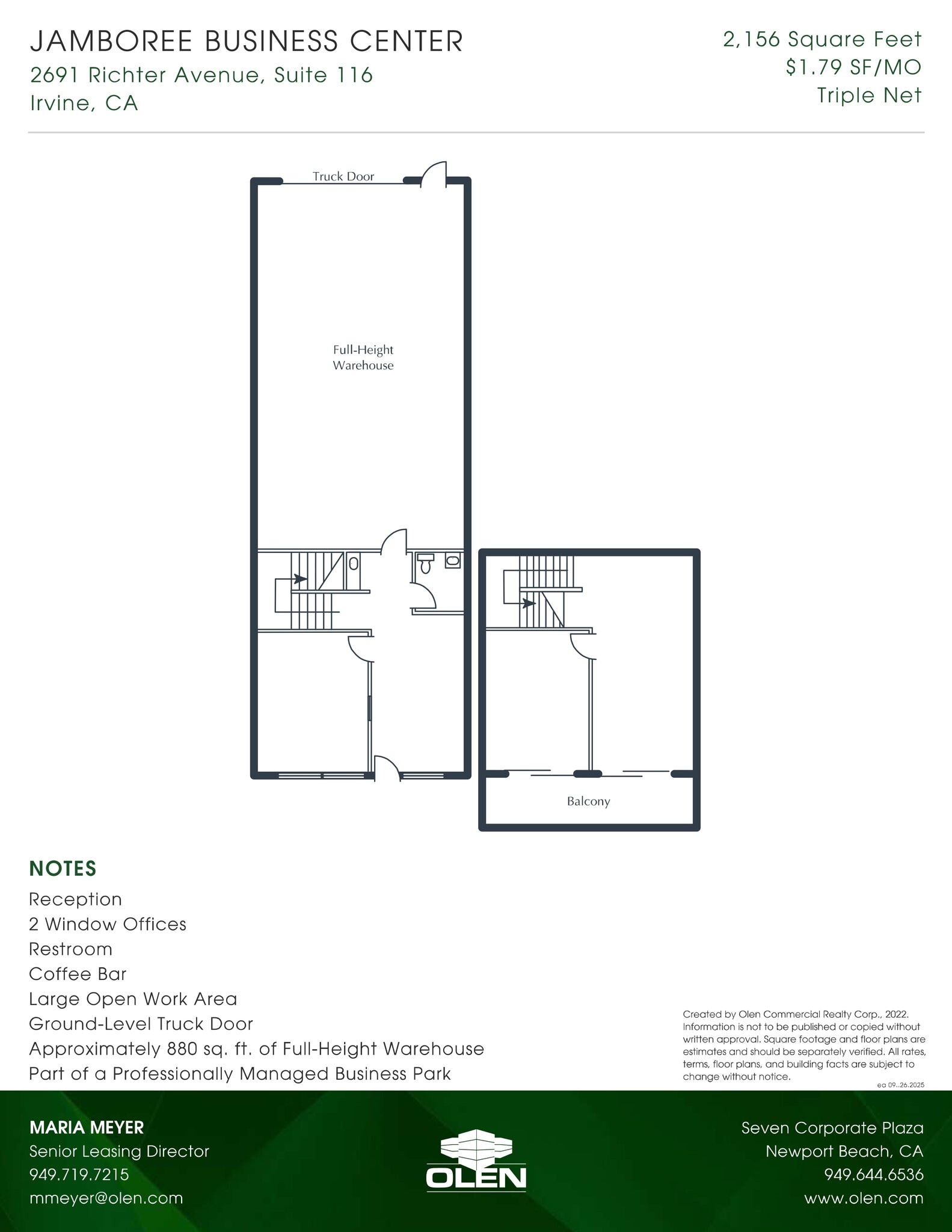 2691 Richter Ave, Irvine, CA for lease Interior Photo- Image 1 of 1