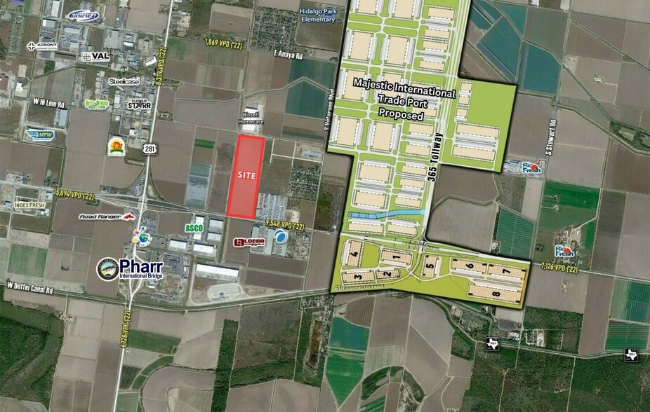 E Hi Line Road Rd, Pharr, TX for sale - Building Photo - Image 2 of 4