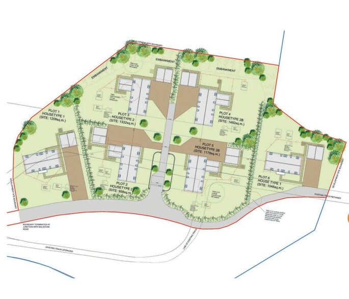 Baldovan Rd, Dundee for sale - Site Plan - Image 2 of 2