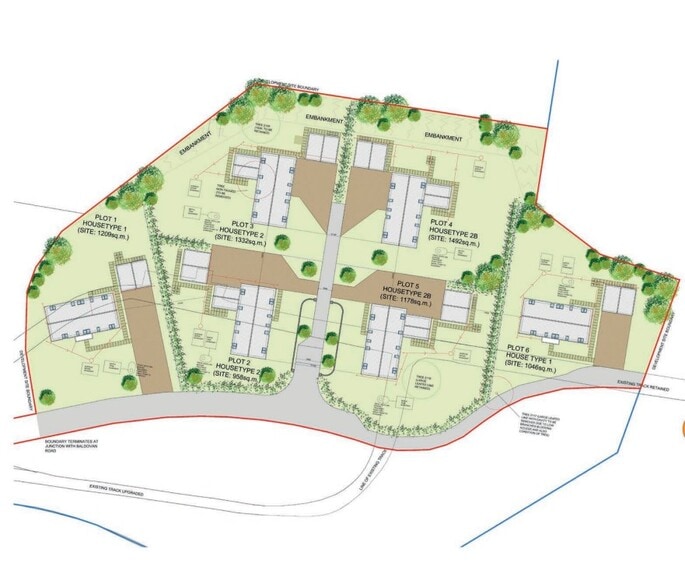 Baldovan Rd, Dundee for sale - Site Plan - Image 2 of 2