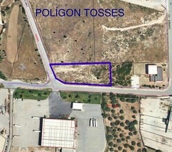 Amposta, TAR - AÉRIEN Vue de la carte