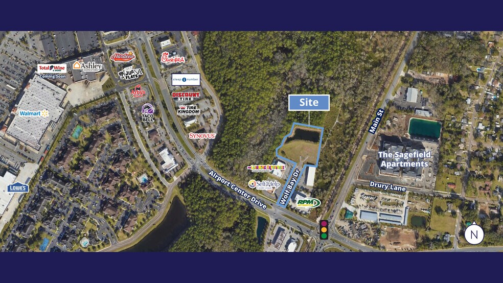 0 Wolf Bay Drive, Jacksonville, FL for sale - Aerial - Image 1 of 3