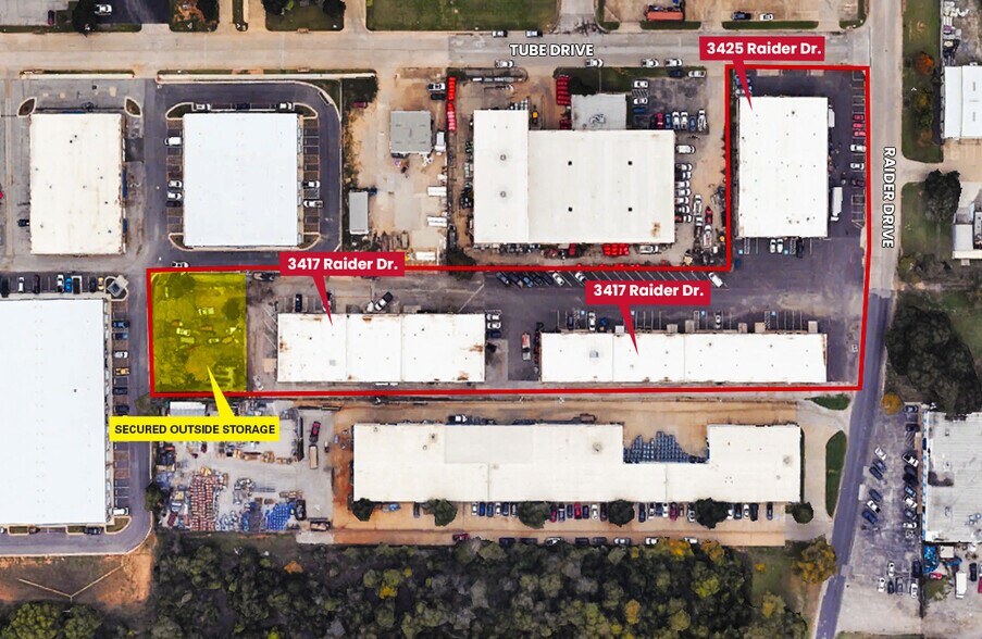 3425 Raider Dr, Hurst, TX à louer - Photo du bâtiment - Image 3 de 6