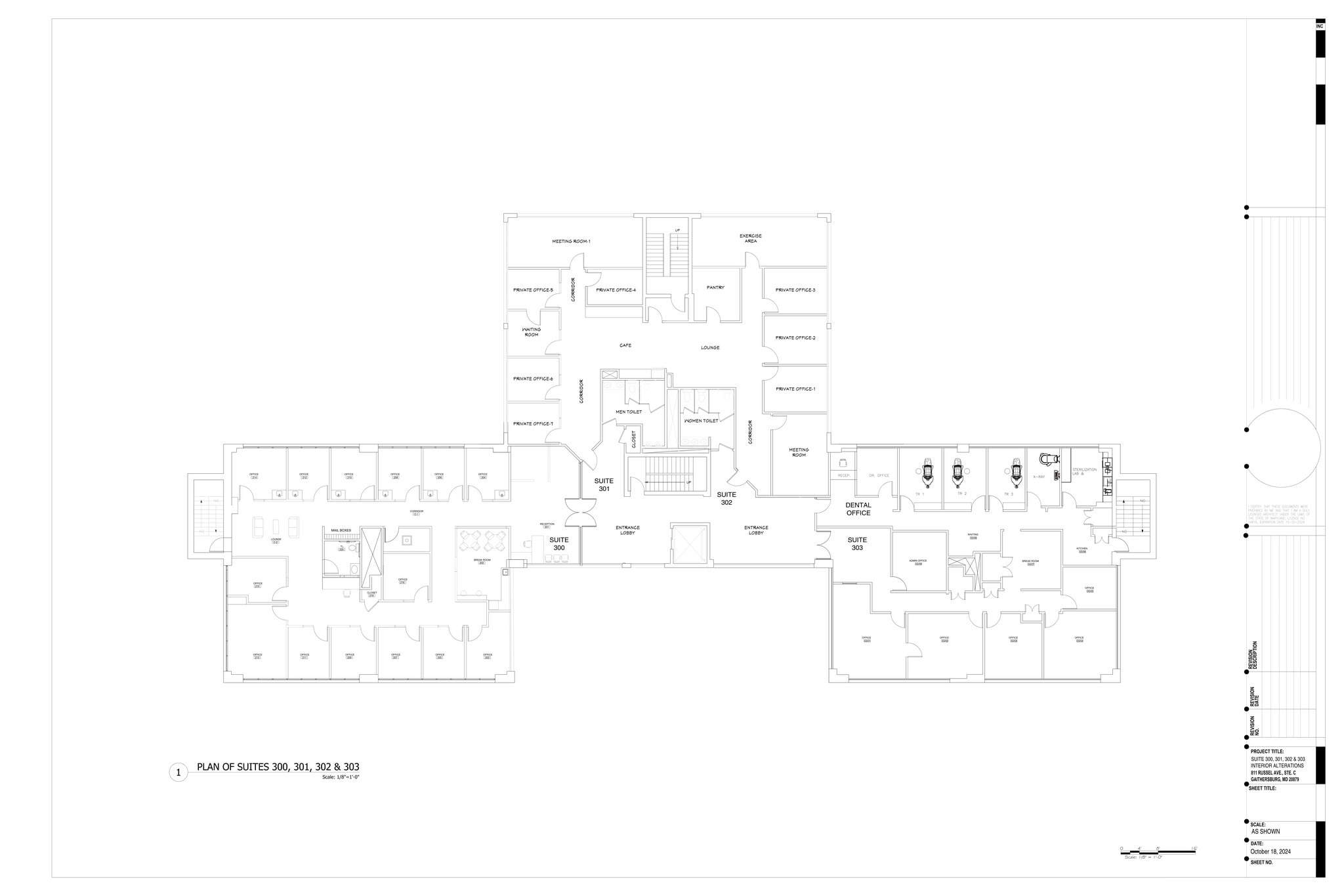 811 Russell Ave, Gaithersburg, MD à louer Plan de site- Image 1 de 1