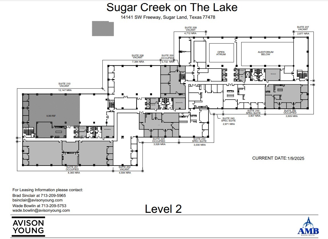 14141 Southwest Fwy, Sugar Land, TX à louer Plan d’étage- Image 1 de 1