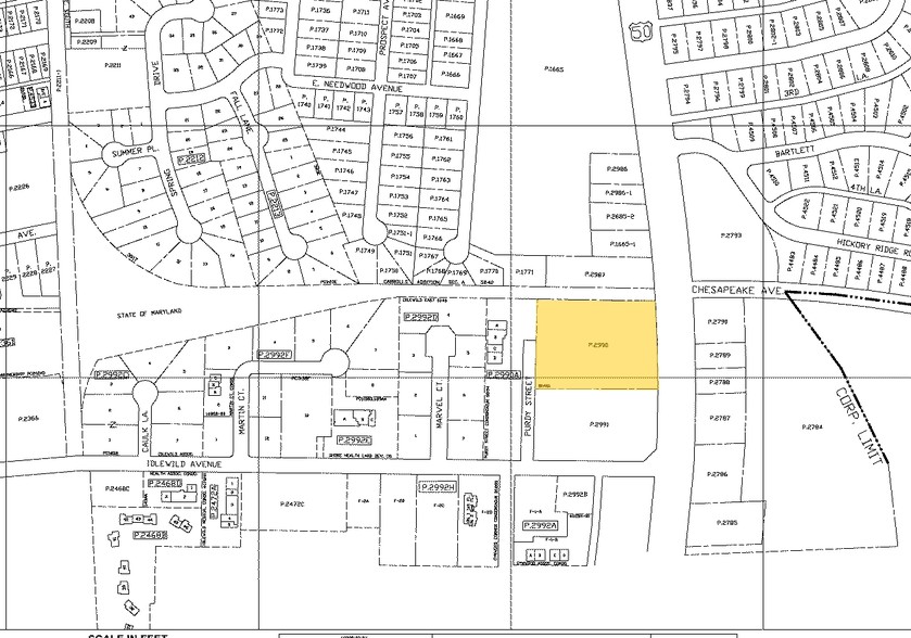 7872 Ocean Gtwy, Easton, MD à louer - Plan cadastral - Image 2 de 4