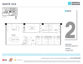 6688 N Central Expy, Dallas, TX à louer Plan d’étage- Image 1 de 1