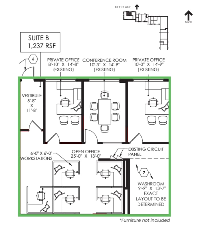 600-650 Executive Dr, Willowbrook, IL à louer Plan d’étage- Image 1 de 1