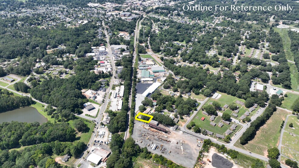 40 Haynie St, Newnan, GA à vendre - Aérien - Image 2 de 3