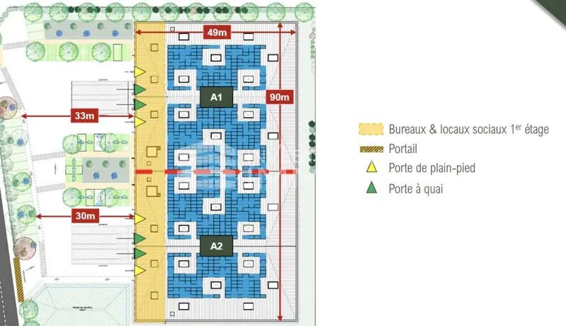 Flex dans Aulnay-sous-Bois à louer - Photo du bâtiment - Image 3 de 4