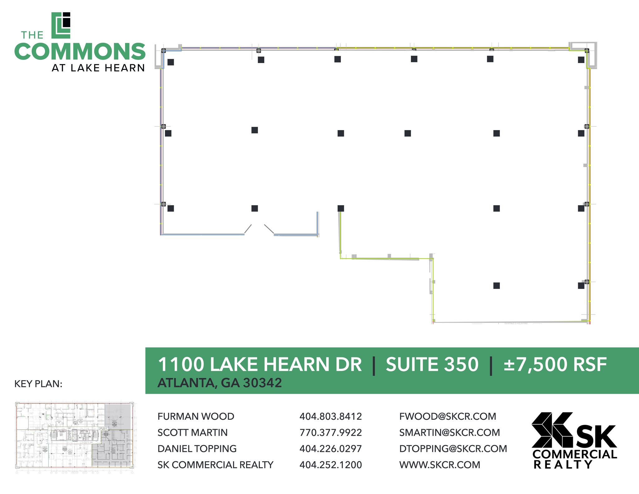 1150 Lake Hearn Dr NE, Atlanta, GA à louer Plan de site- Image 1 de 1