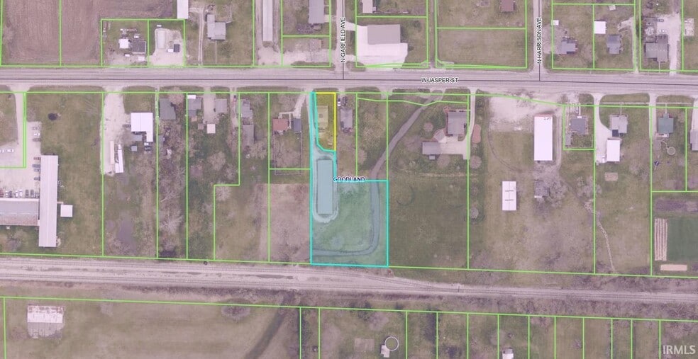 401 W Jasper St, Goodland, IN à vendre - Aérien - Image 3 de 5
