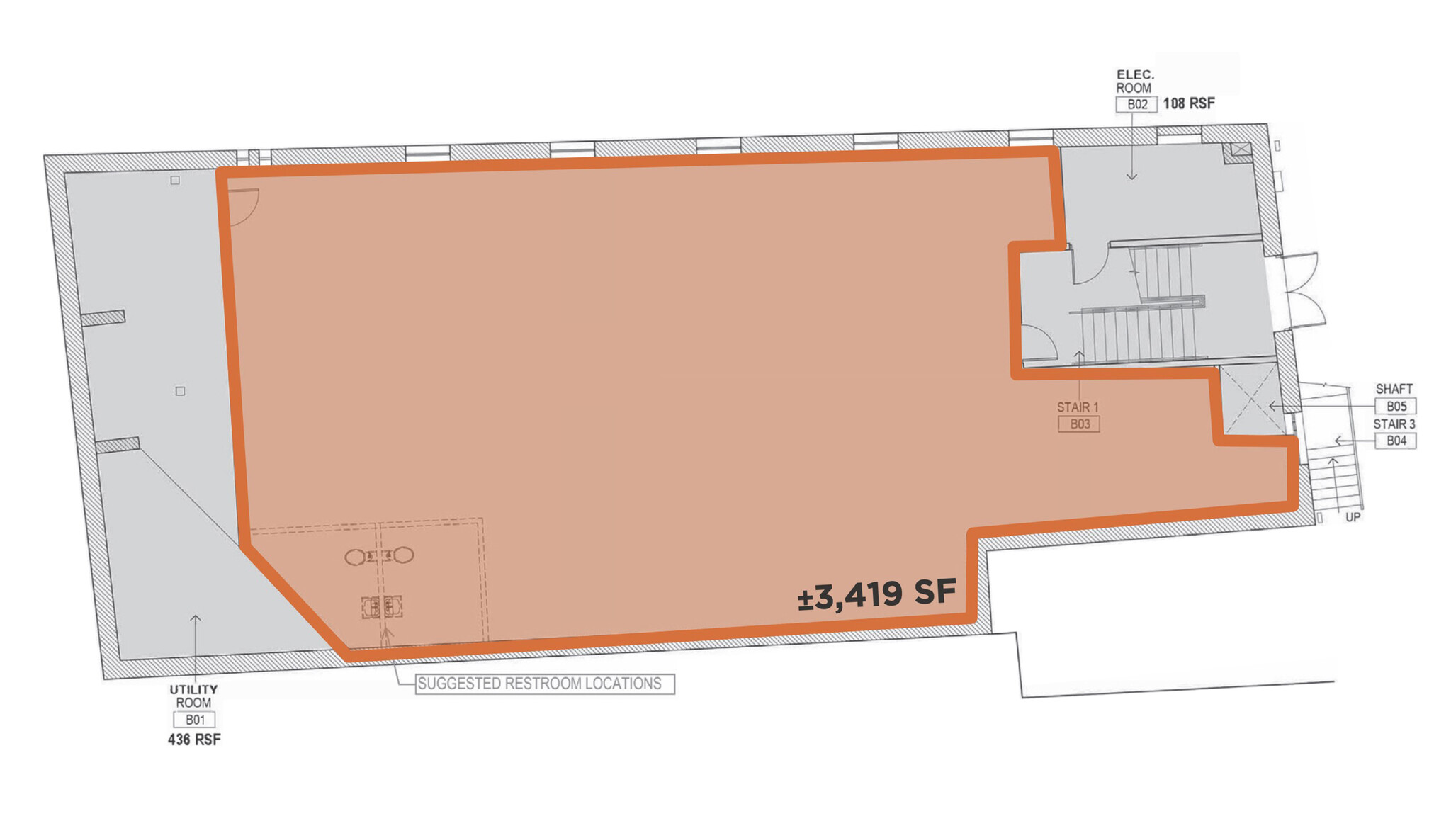 706 9th St, Durham, NC for lease Floor Plan- Image 1 of 7